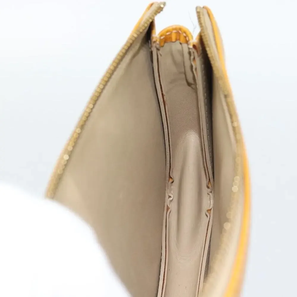 Louis Vuitton Monogram Vernis Lexington Pouch Accessory Beige